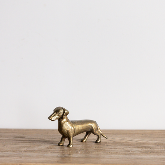 Frankie Bronze Dachshund | By Luxe B Co. 