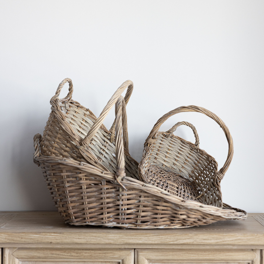 French Willow Garden Basket | By Luxe B Co.