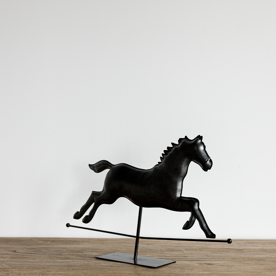 Galloping Stallion Horse Statue | By Luxe B Co.