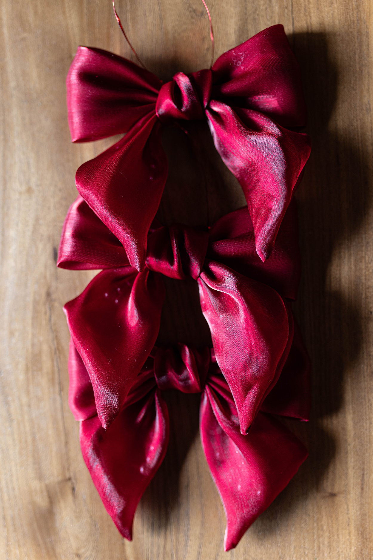Gauze Red Bow | By Luxe B Co.
