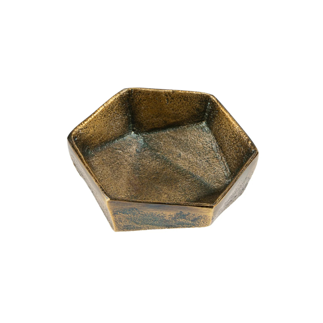 Geo Bronze Catchall | By Luxe B Co.