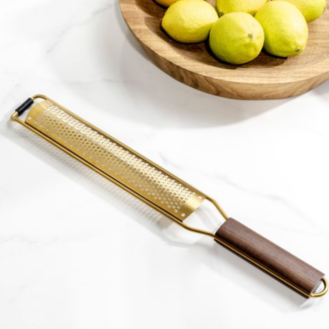 Gold Stainless Steel Zester | By Luxe B Co.