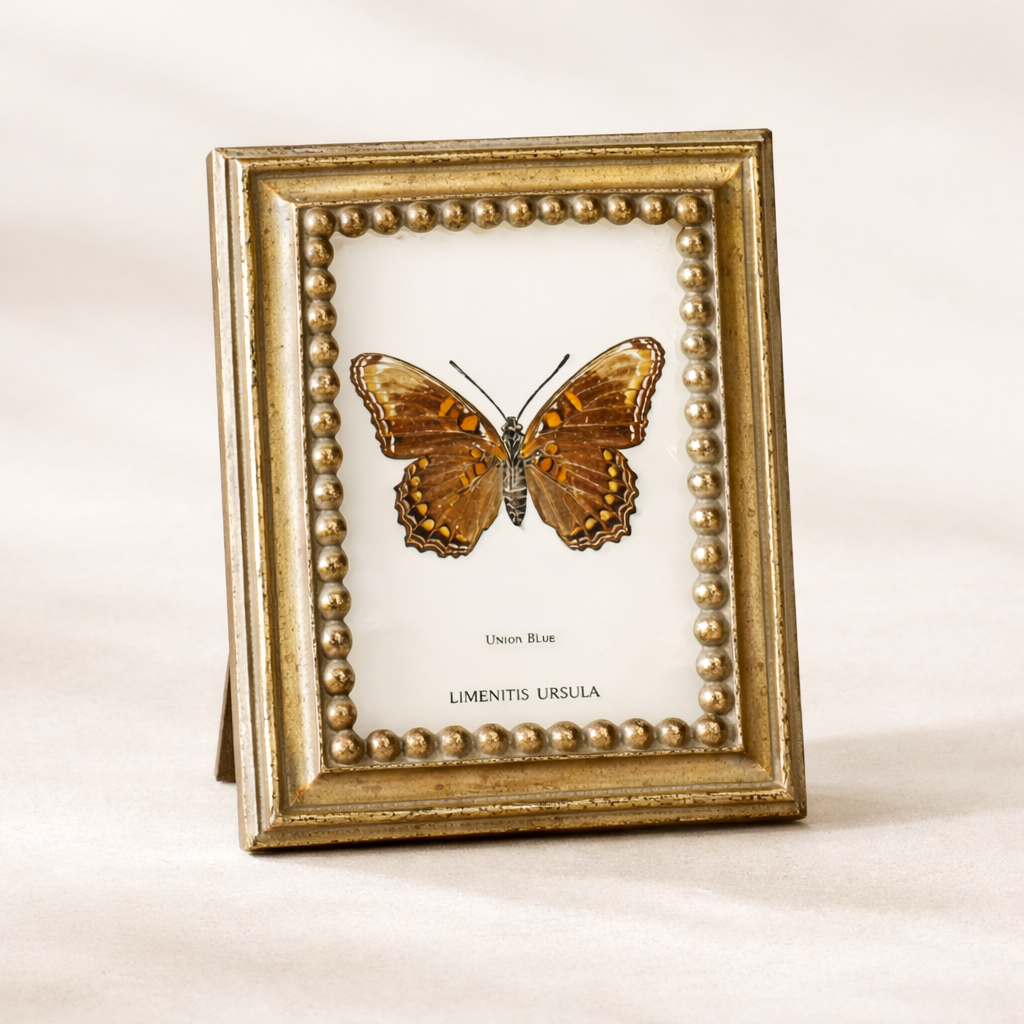 Gold Beaded Rectangle Photo Frame | By Luxe B Co 