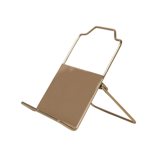 Gold Metal Foldable Book Holder | By Luxe B Co.