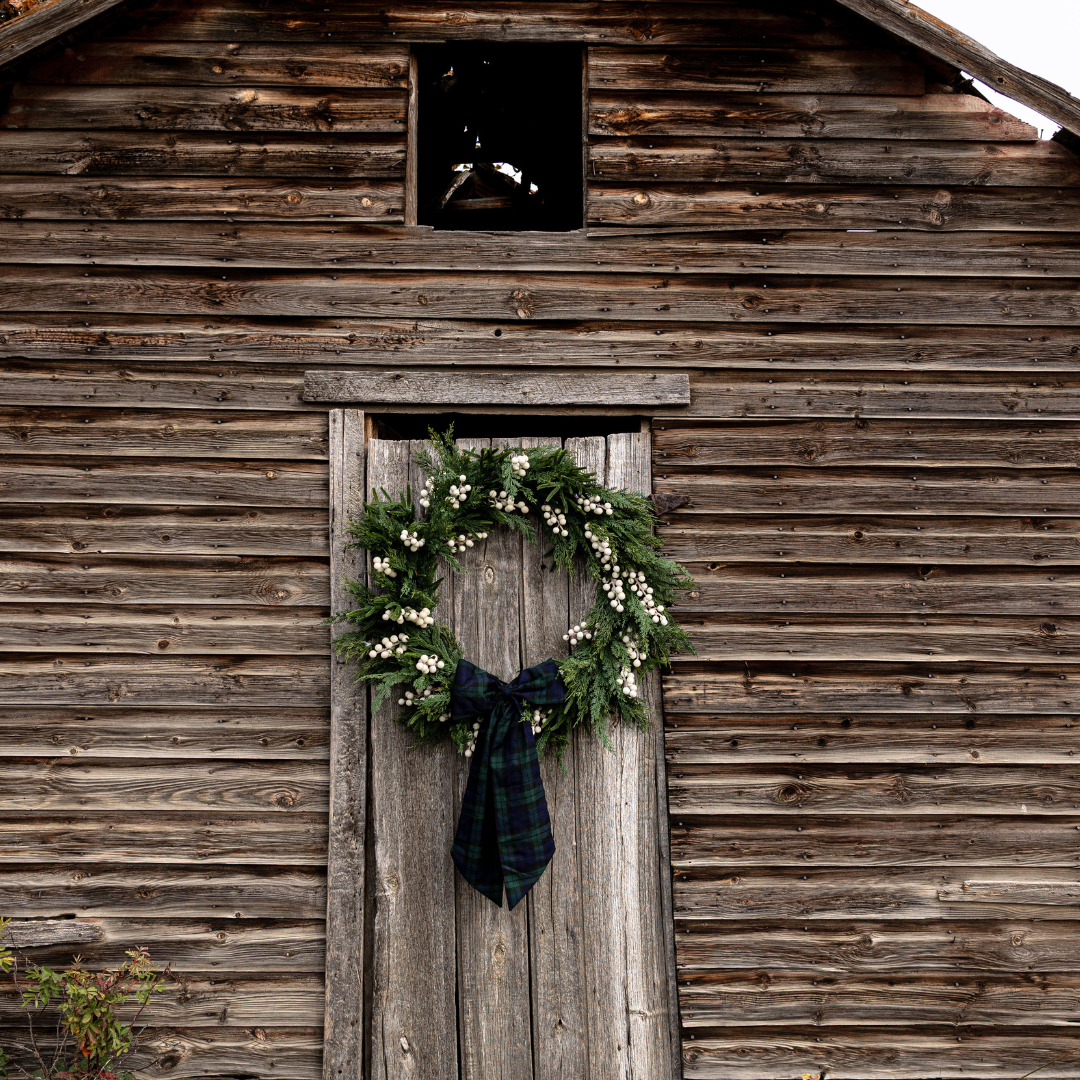 Green Plaid Fabric Bows By Luxe B Co.