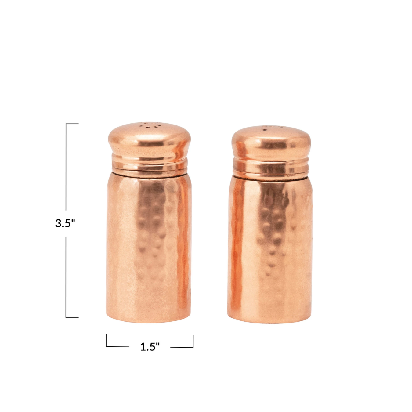 Hammered Salt & Pepper | By Luxe B Co.