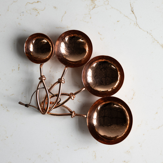 Hammered Stainless Steel Scoops | By Luxe B Co.