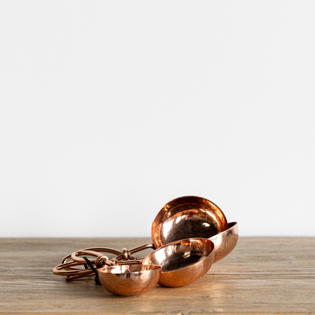 Hammered Stainless Steel Scoops | By Luxe B Co.