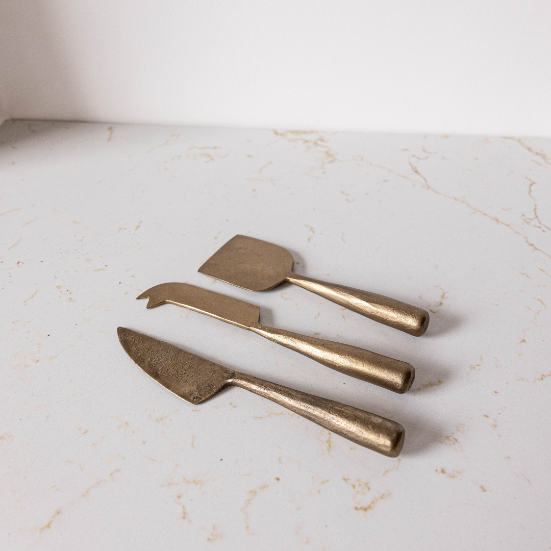 Hand Forged Cheese Knives | By Luxe B Co 