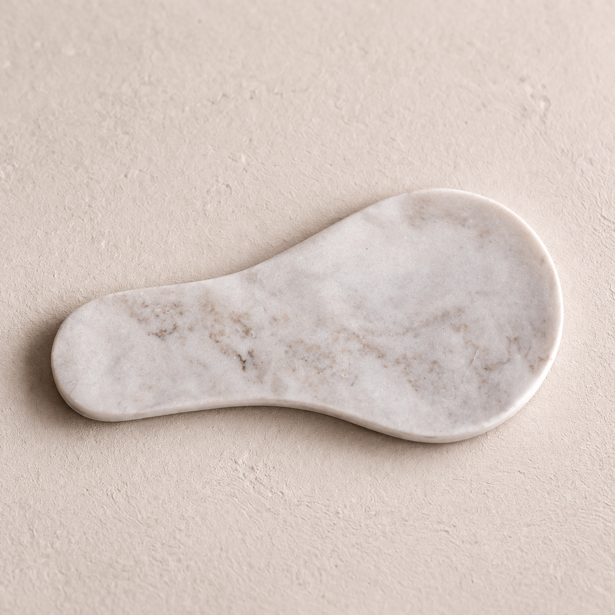 Hand Cut Marble Spoon Rest By Luxe B Co.