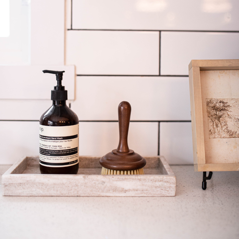 Hand Cut Stone Tray | By Luxe B Co. 