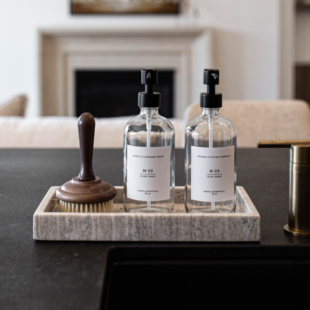 Hand Cut Stone Tray | By Luxe B Co. 