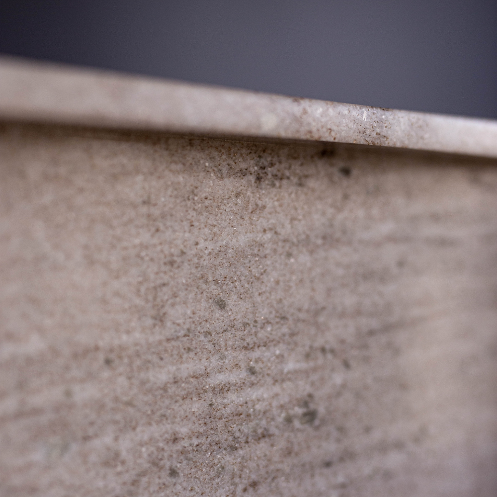 Hand Cut Stone Tray | By Luxe B Co. 