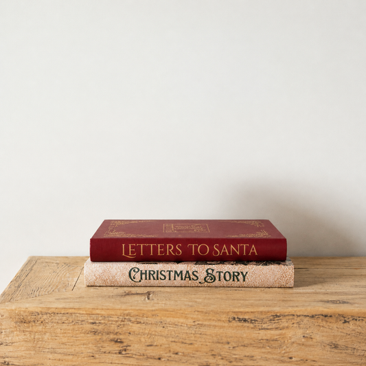Holiday Storage Book Set By Luxe B Co.