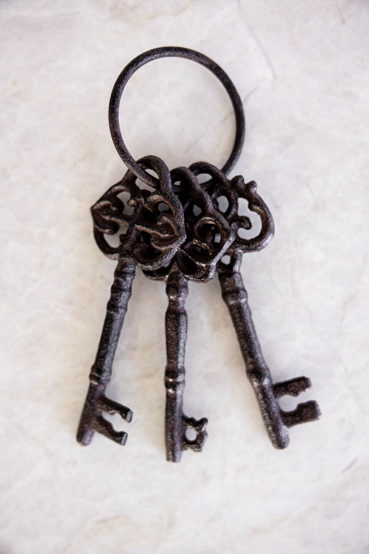 Cast Iron Vintage Inspired Keys | By Luxe B Co. 