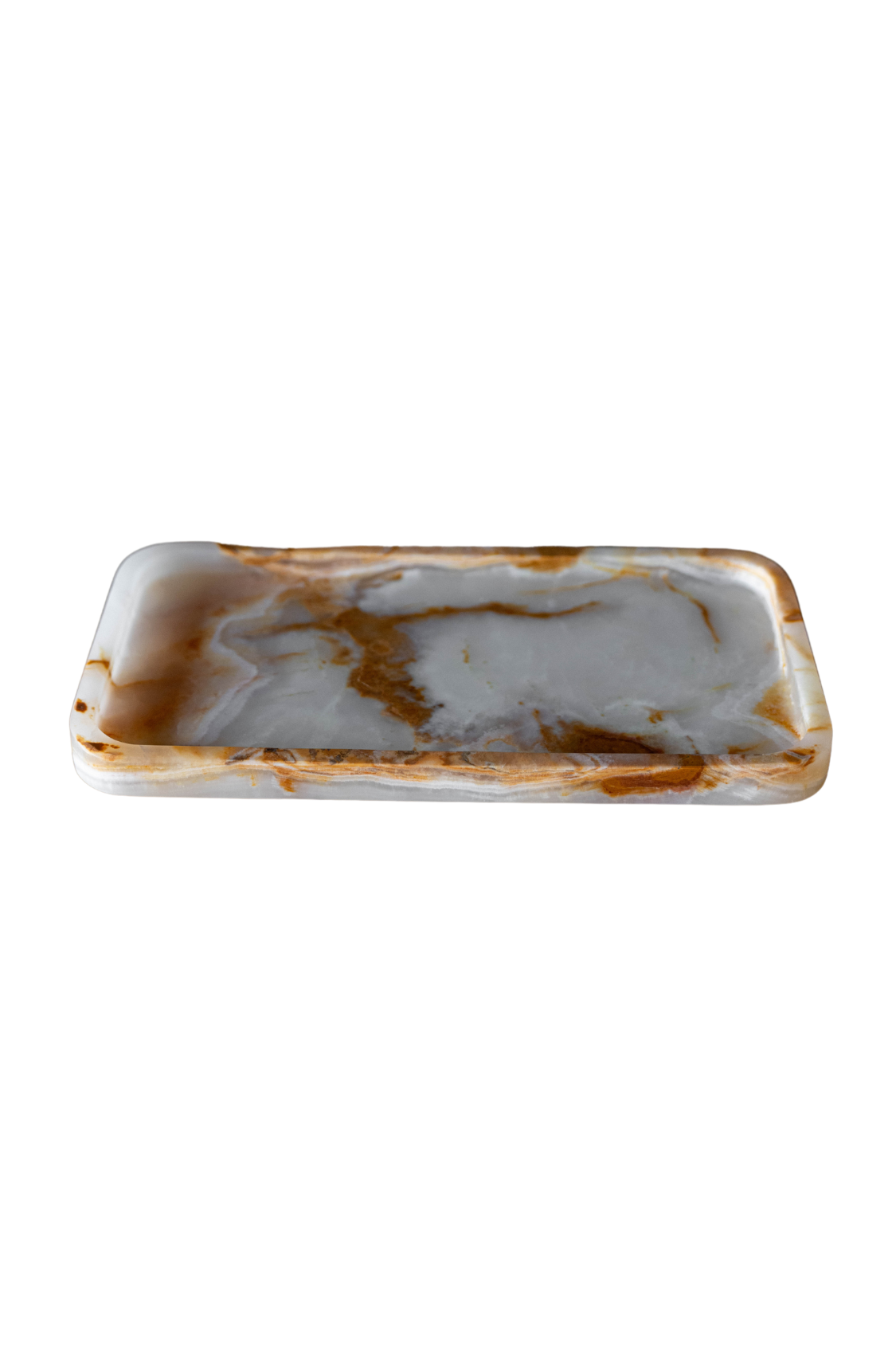 Light Green Onyx Marble Tray | By Luxe B Co.