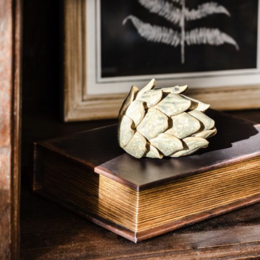 Light Green Ceramic Artichoke | By Luxe B Co.