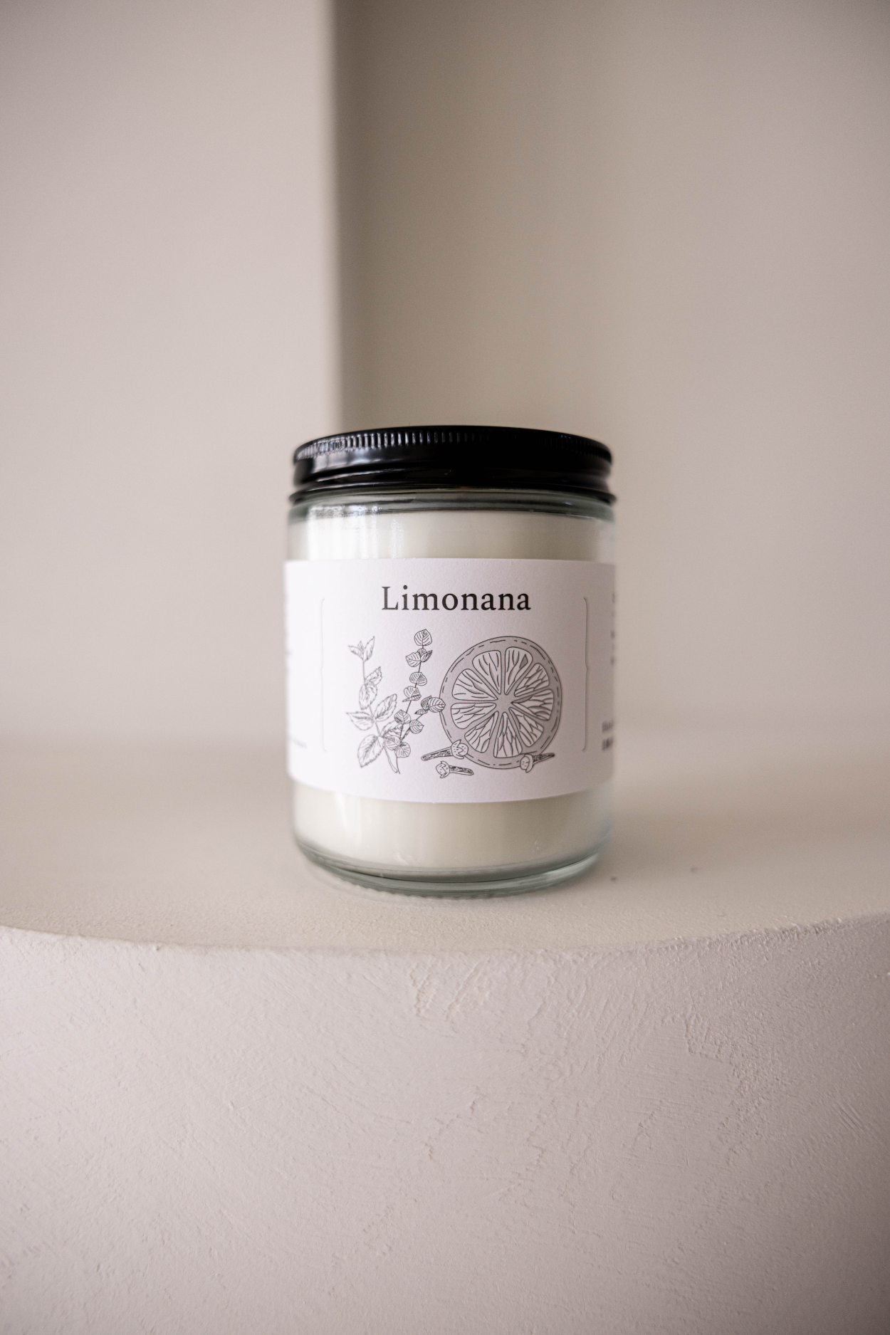 Limonana Jar Candle | By Luxe B Co. 