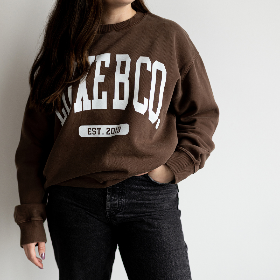 Luxe B Co. Brown Pullover Sweater By Luxe B Co.