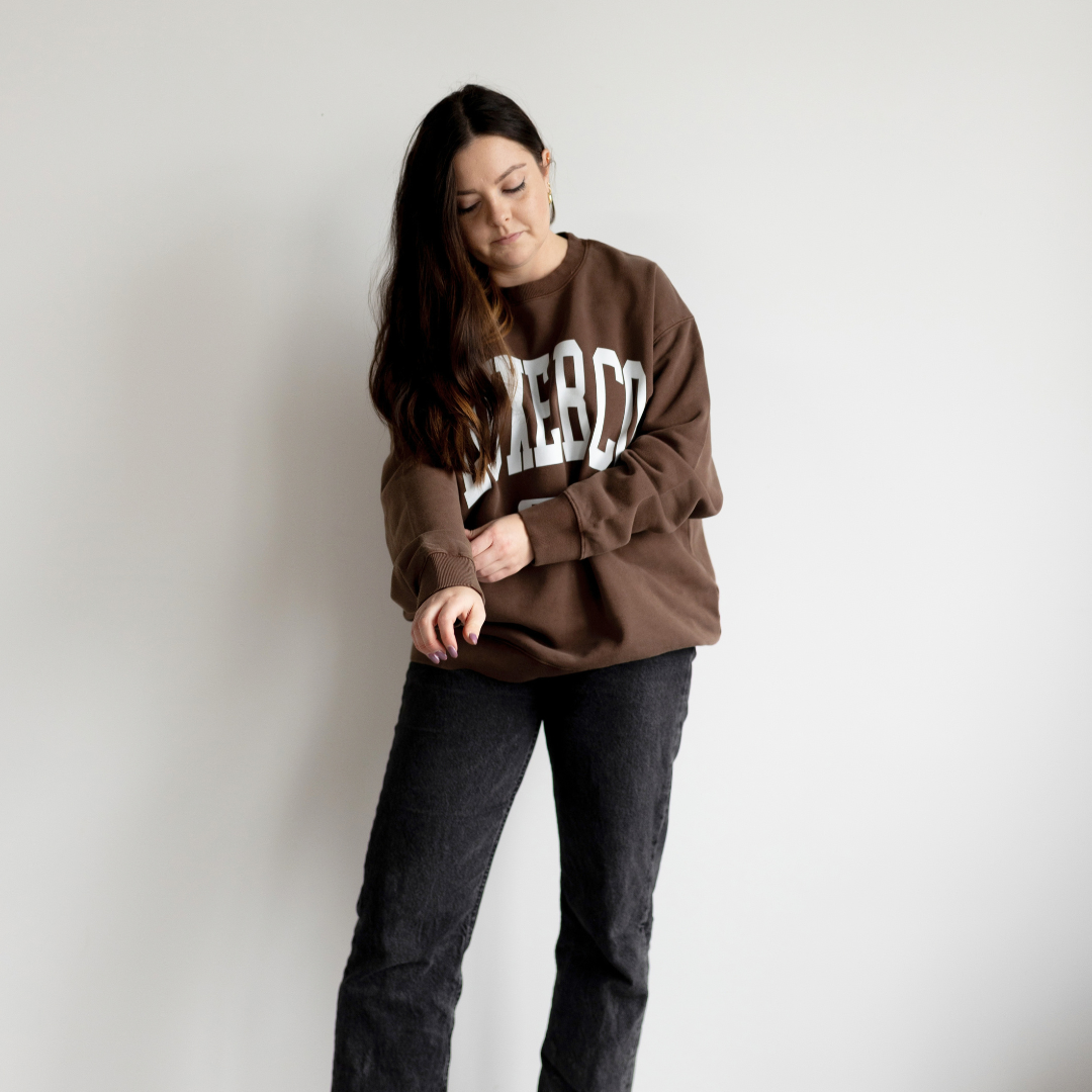 Luxe B Co. Brown Pullover Sweater By Luxe B Co.