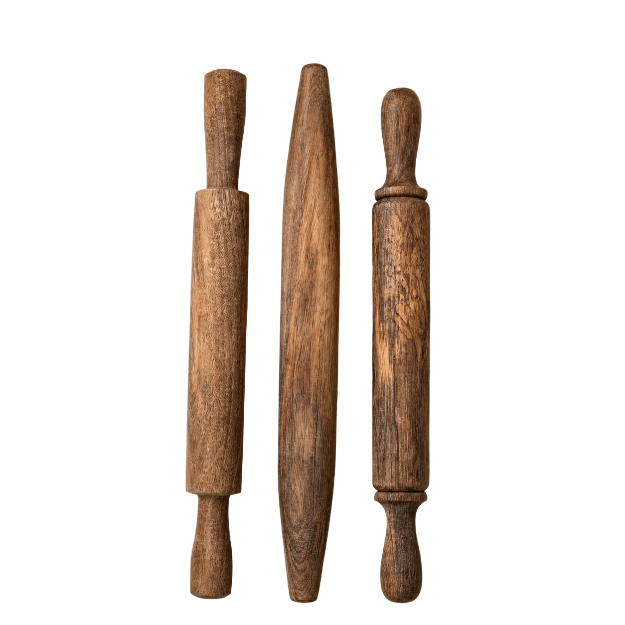 Mango Wood Rolling Pin Set By Luxe B Co. 