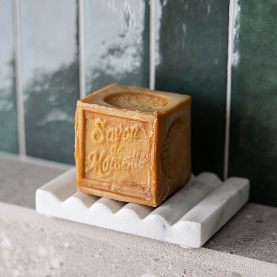 Marble Scallop Soap Dish | By Luxe B Co