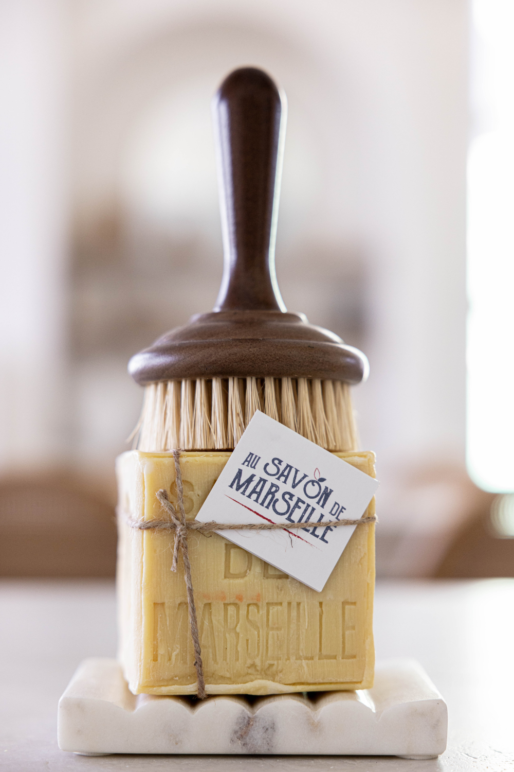 Marseille Coconut Oil Soap Block | By Luxe B Co. 