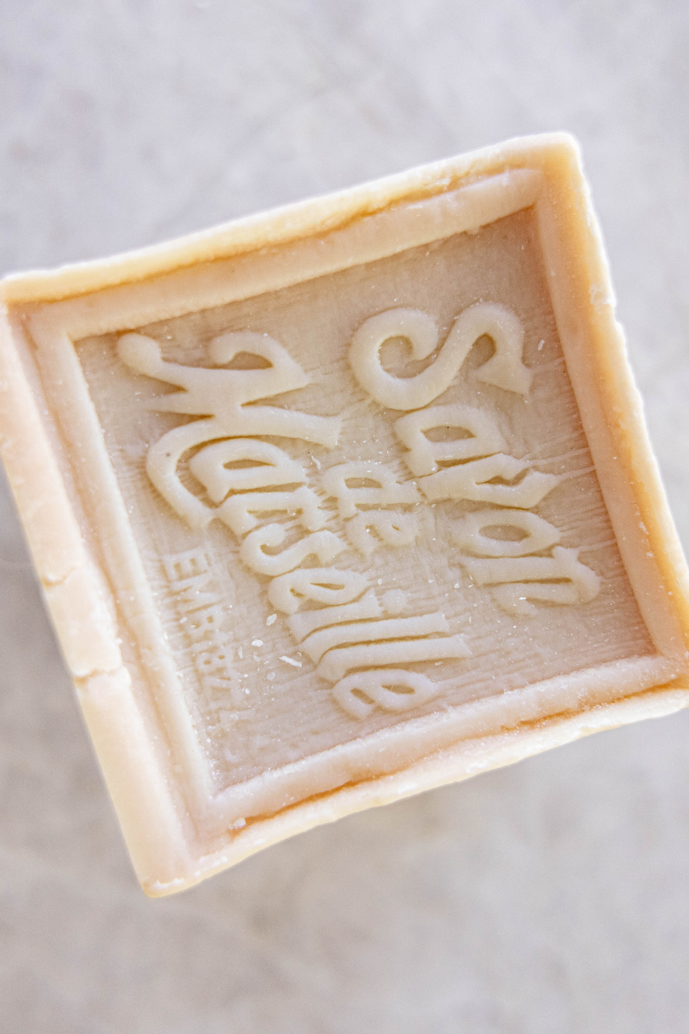 Marseille Coconut Oil Soap Block | By Luxe B Co. 