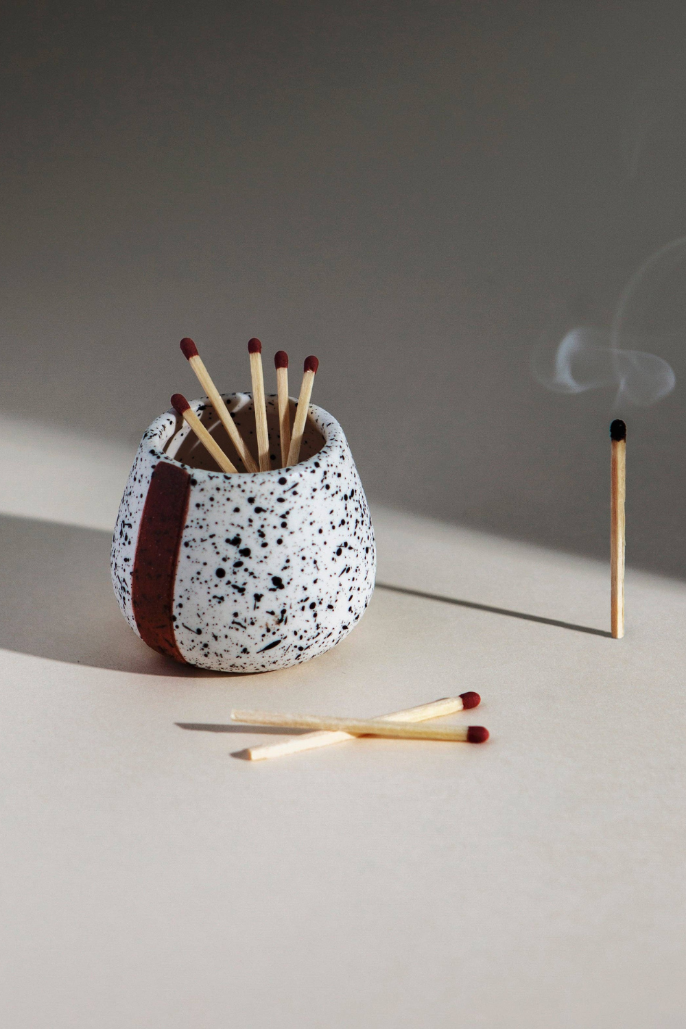 Match Holders with Striker White | By Luxe B Co.