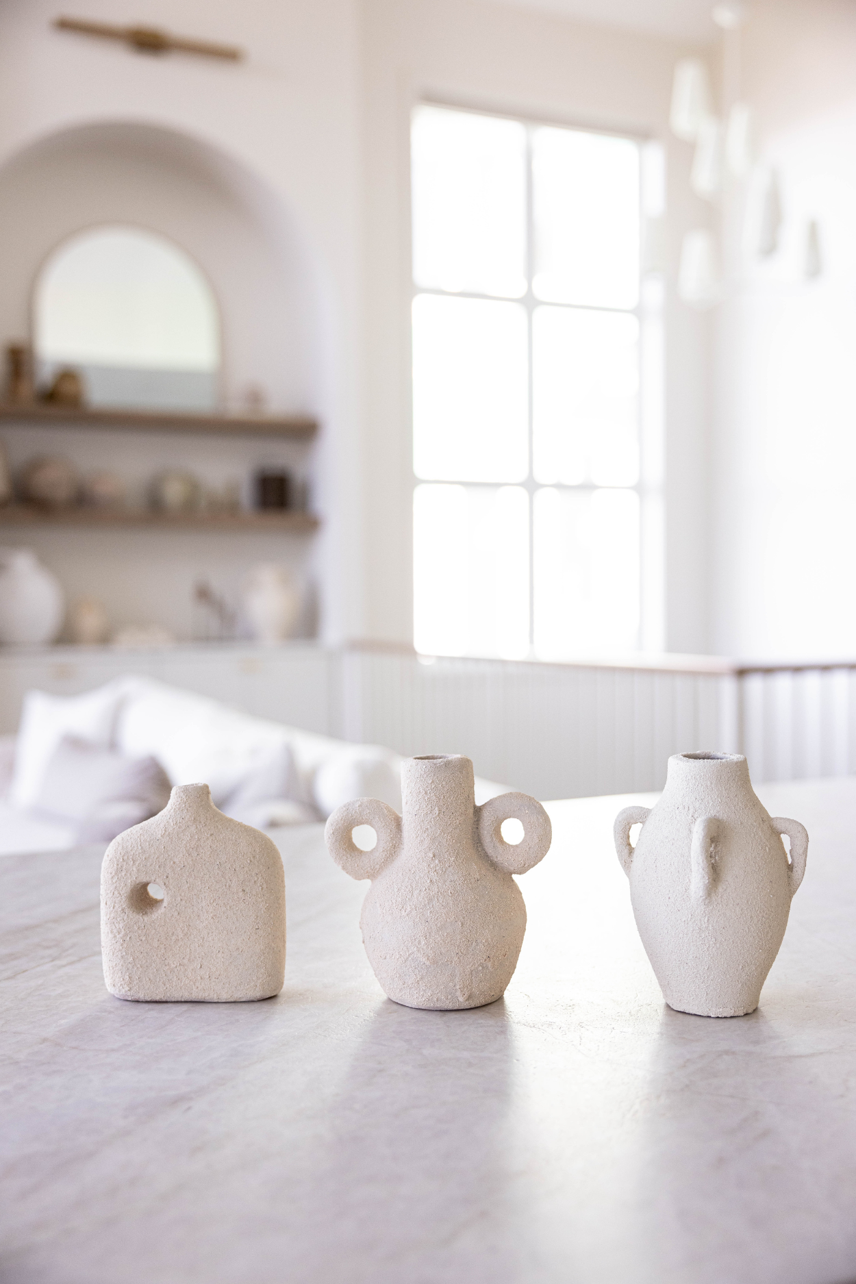 Kos Vase Cream | By Luxe B Co. 