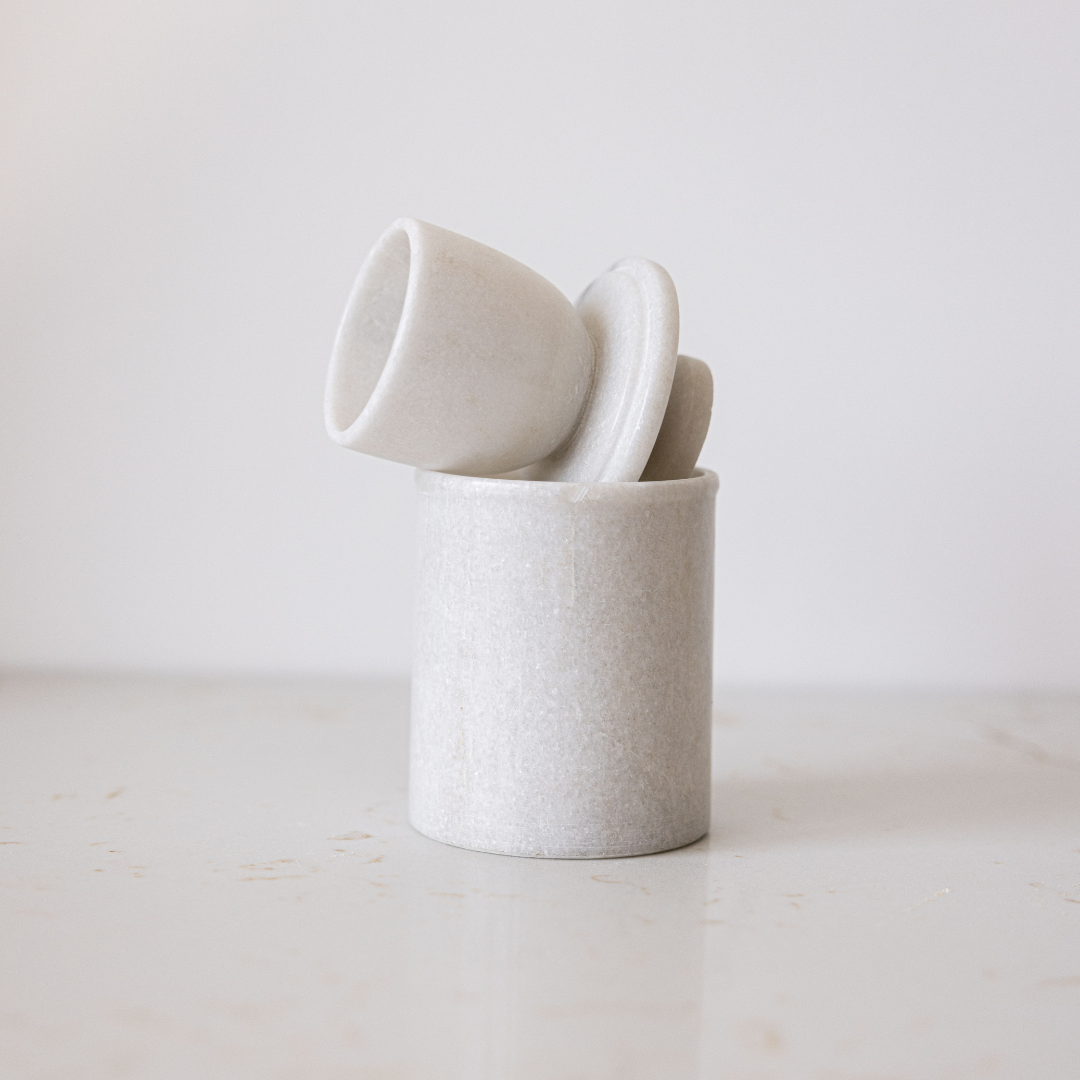 Mini Marble Butter Bell | By Luxe B Co.