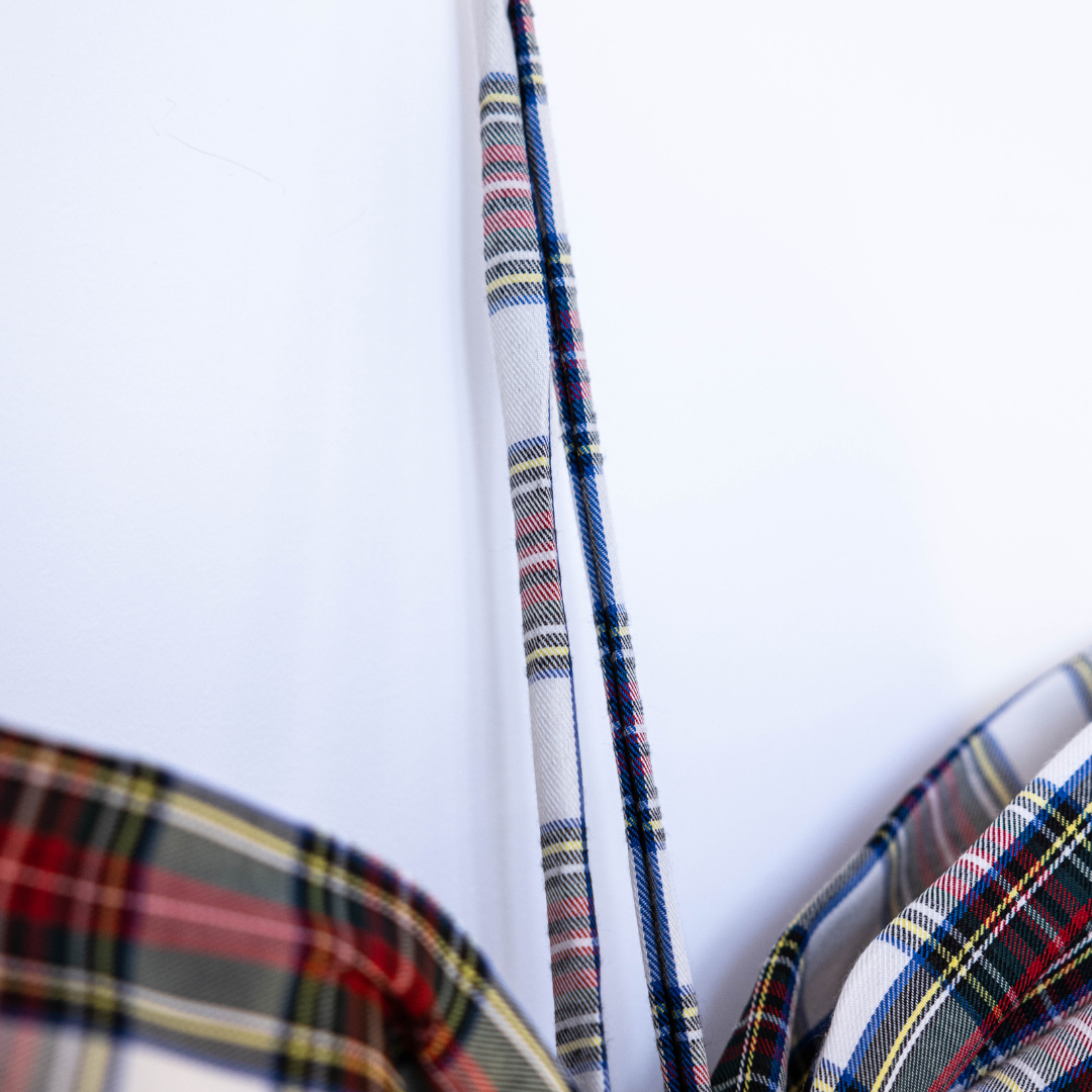 NEW! Holiday Plaid Oversized Bow By Luxe B Co. 