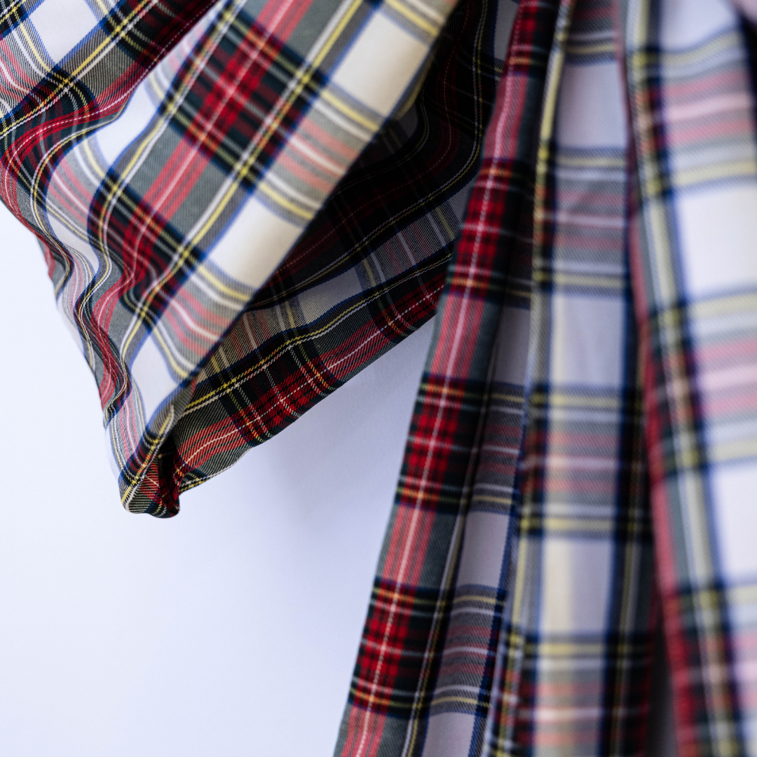 NEW! Holiday Plaid Oversized Bow By Luxe B Co. 