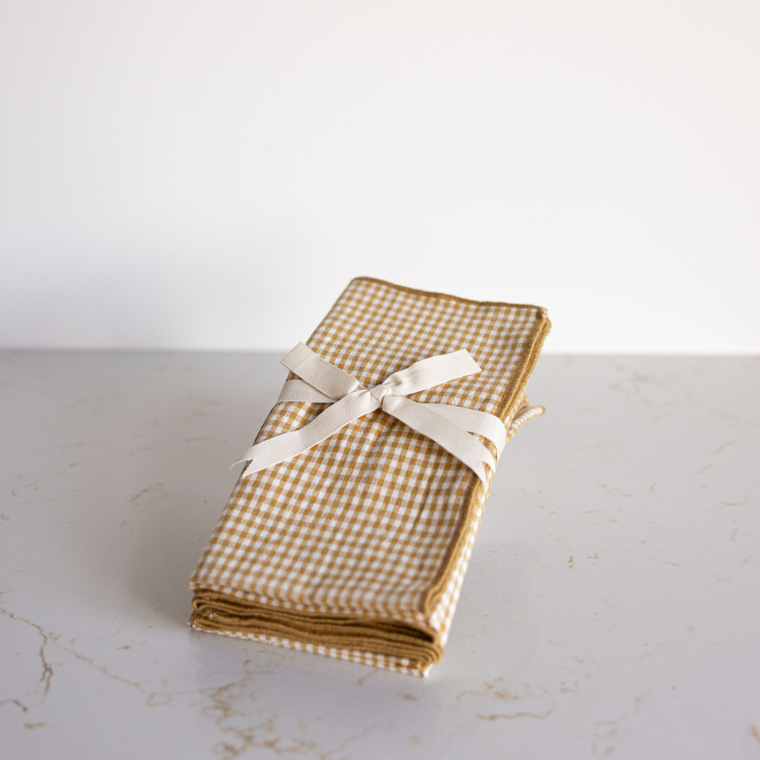 Napkin Gingham Pattern | By Luxe B Co.