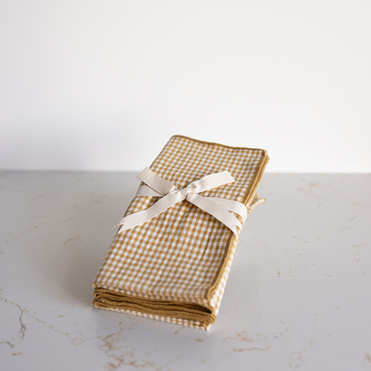 Napkin Gingham Pattern | By Luxe B Co.