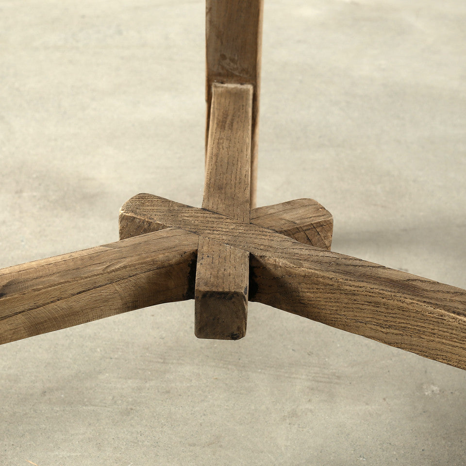 Natural Round Side Table | By Luxe B Co.