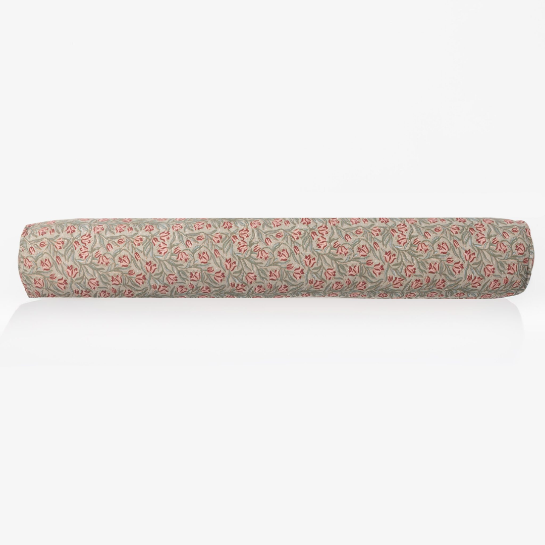 Nisha Tube Pillow & Insert By Luxe B Co. 