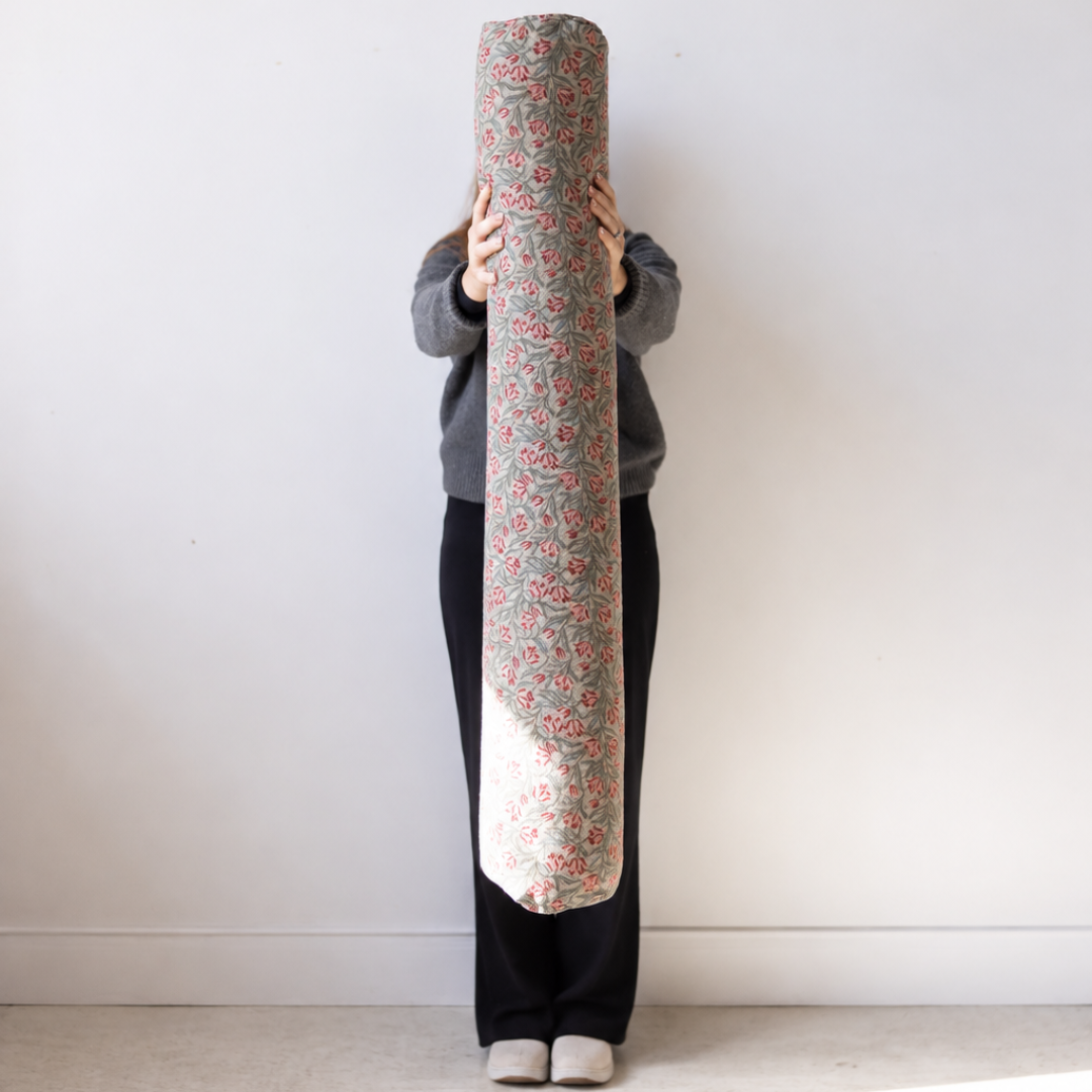 Nisha Tube Pillow & Insert By Luxe B Co. 