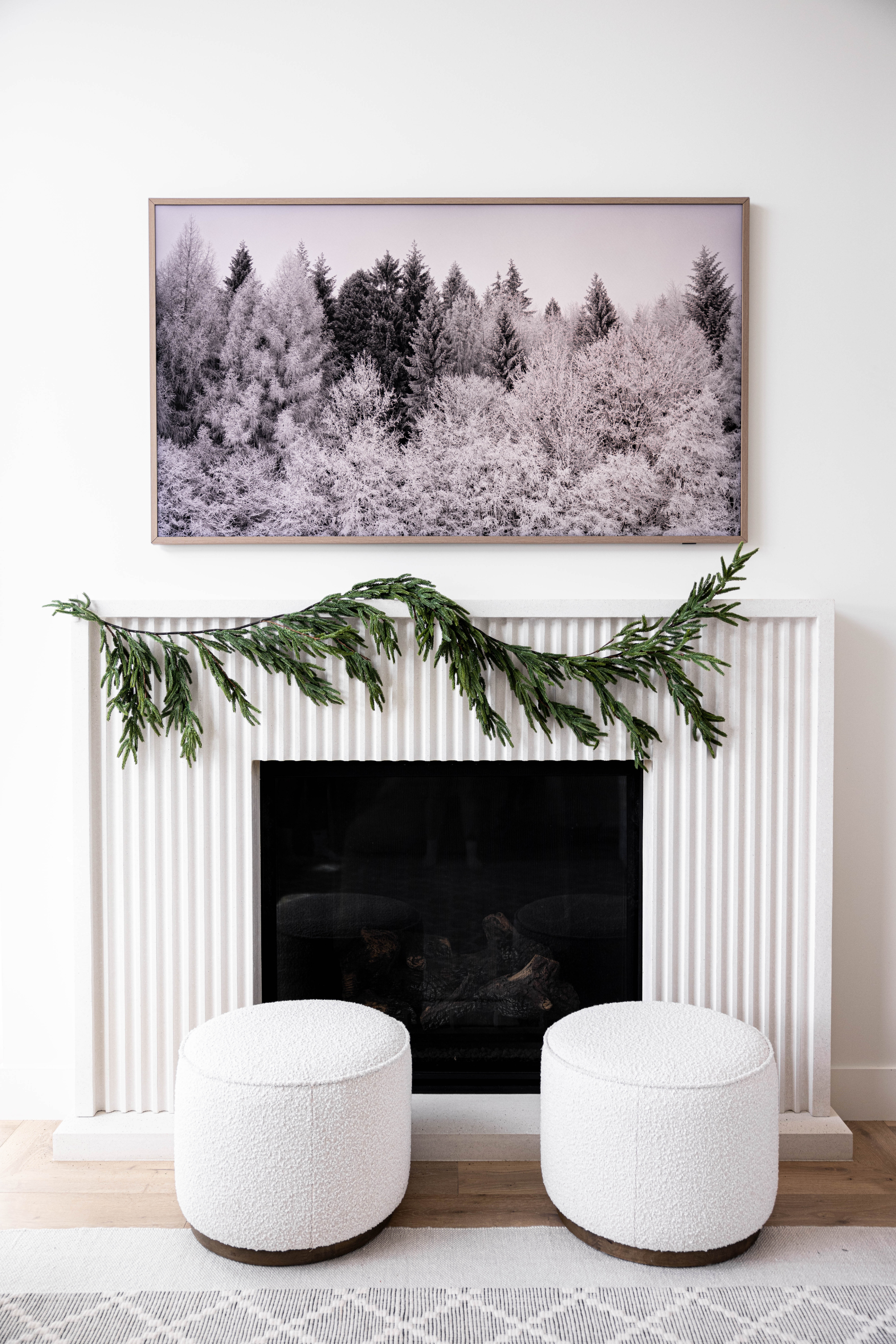 Norfolk Pine Garland Real Touch 6ft / 72 inches - Luxe B Co