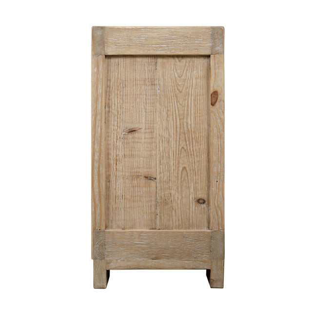 Ojai Reclaimed Elm Wood Elm Four Drawer Console | By Luxe B Co.