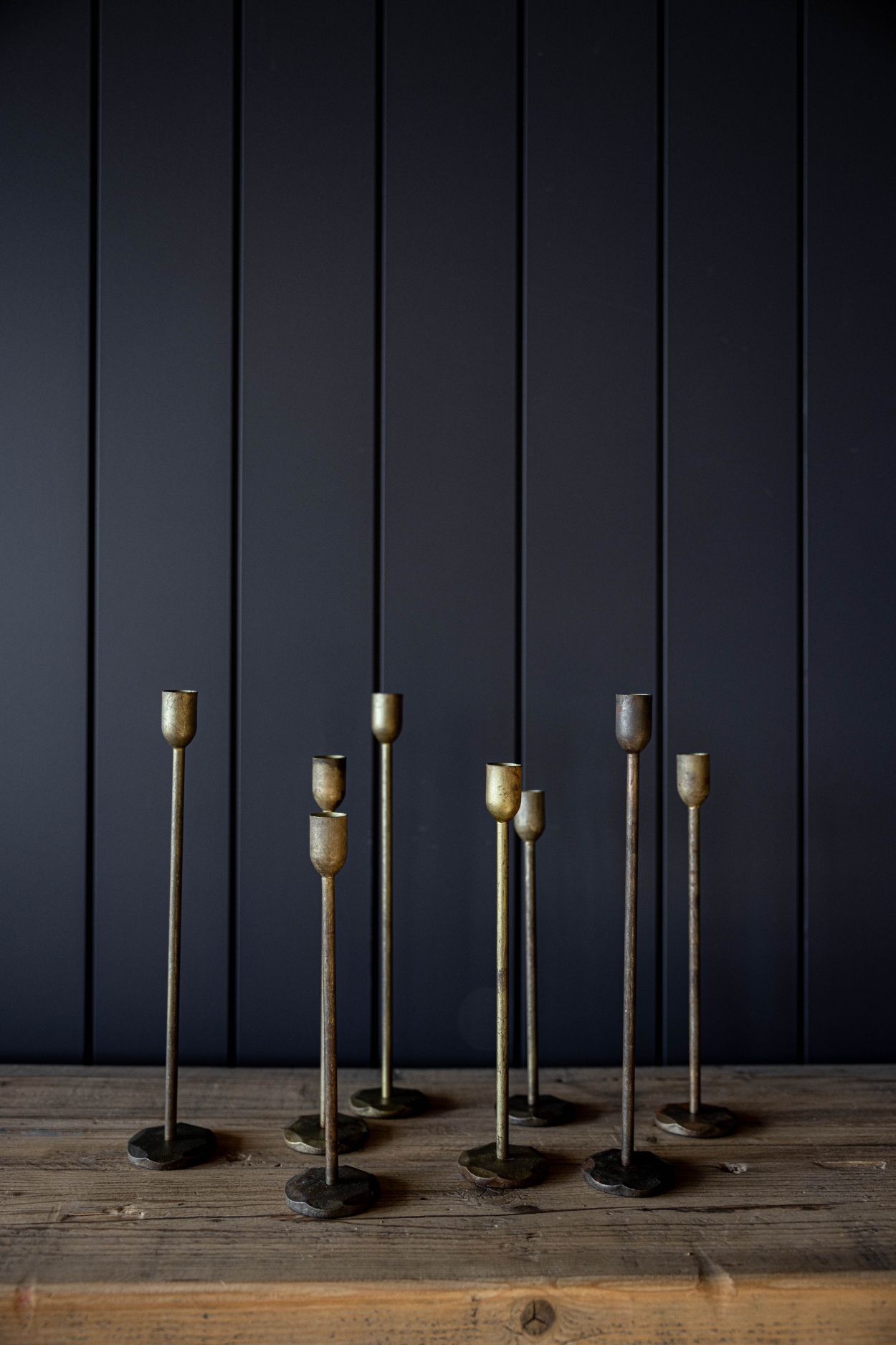 Old Brass Candlesticks | By Luxe B Co.