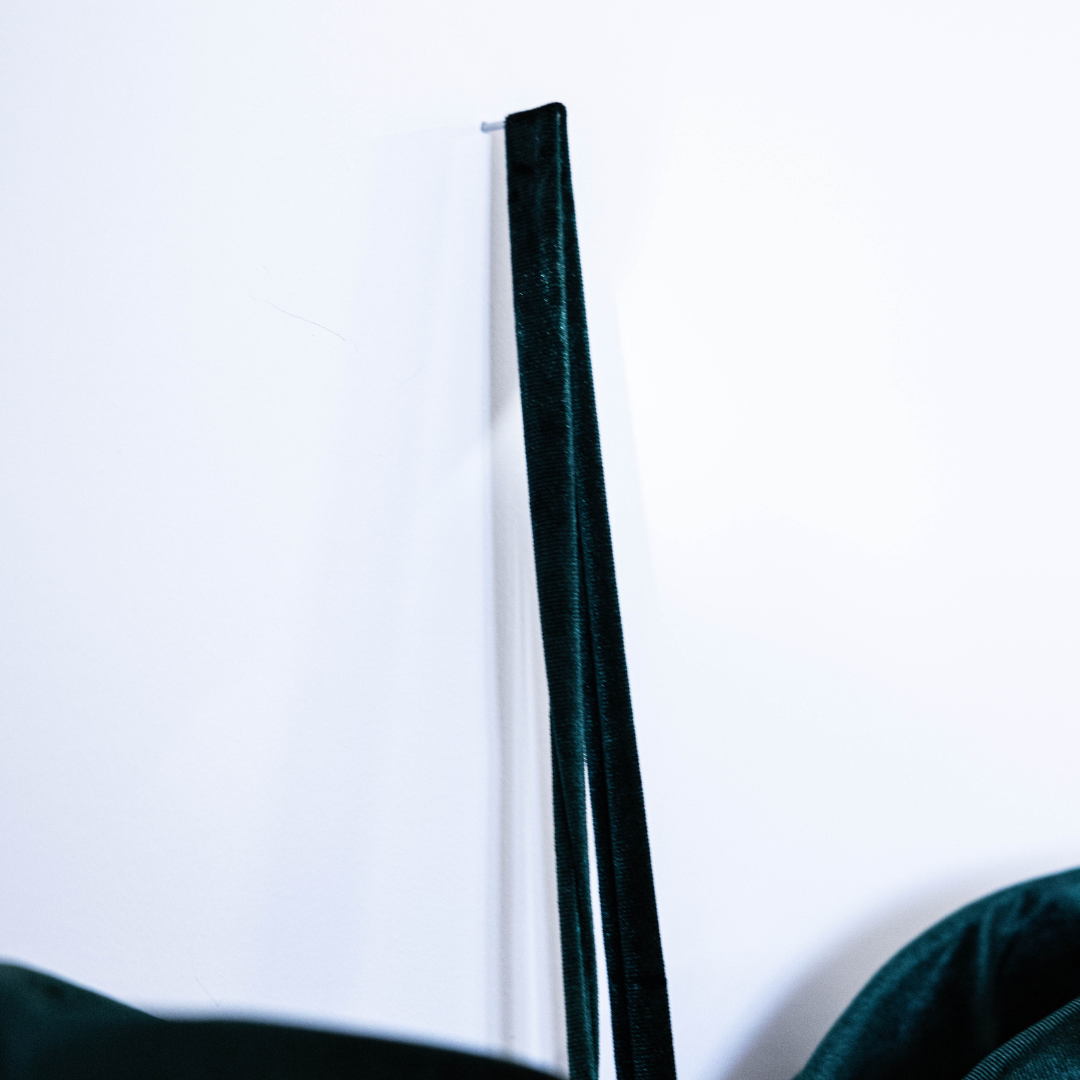 Oversized Emerald Green Velvet Bow | Luxe B Co.
