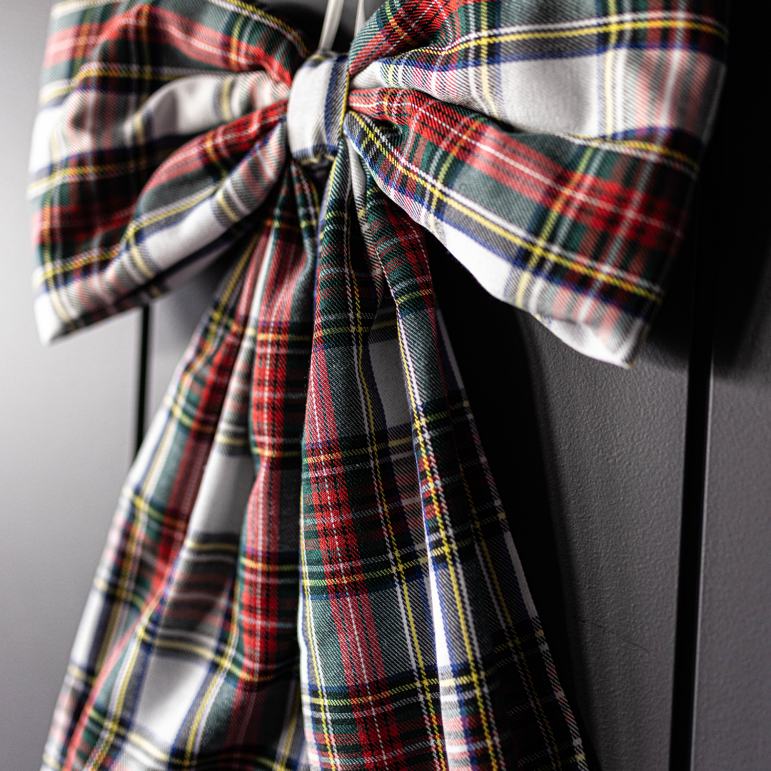 Holiday Plaid Bows - Luxe B Co
