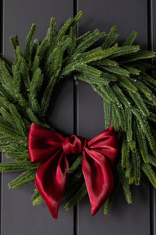 Gauze Red Bow - Luxe B Co