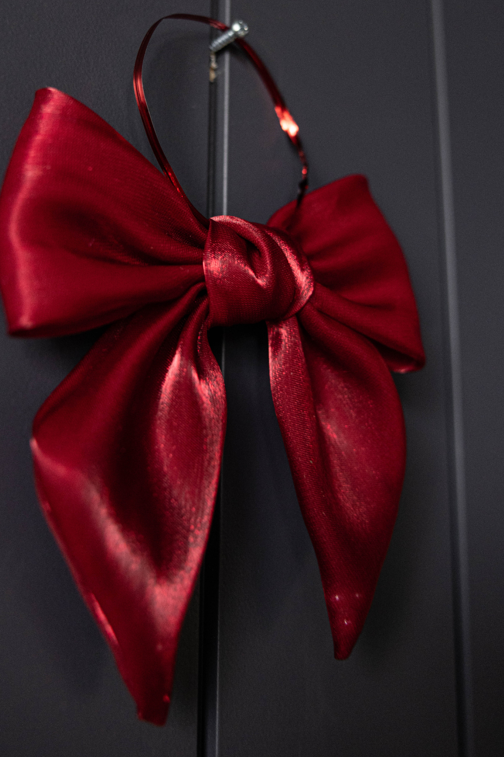 Gauze Red Bow - Luxe B Co