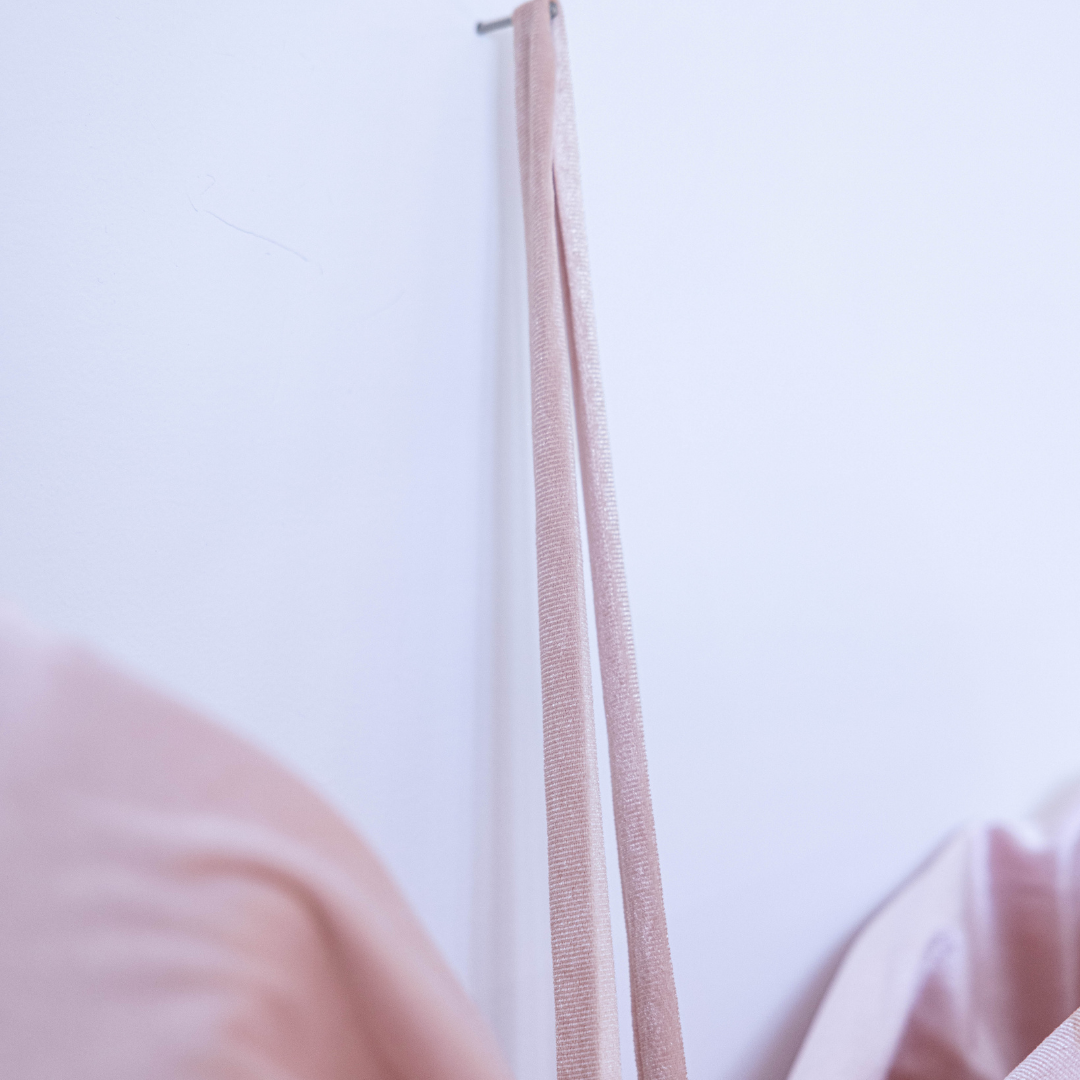 Oversized Light Pink Velvet Bow By Luxe B Co. 