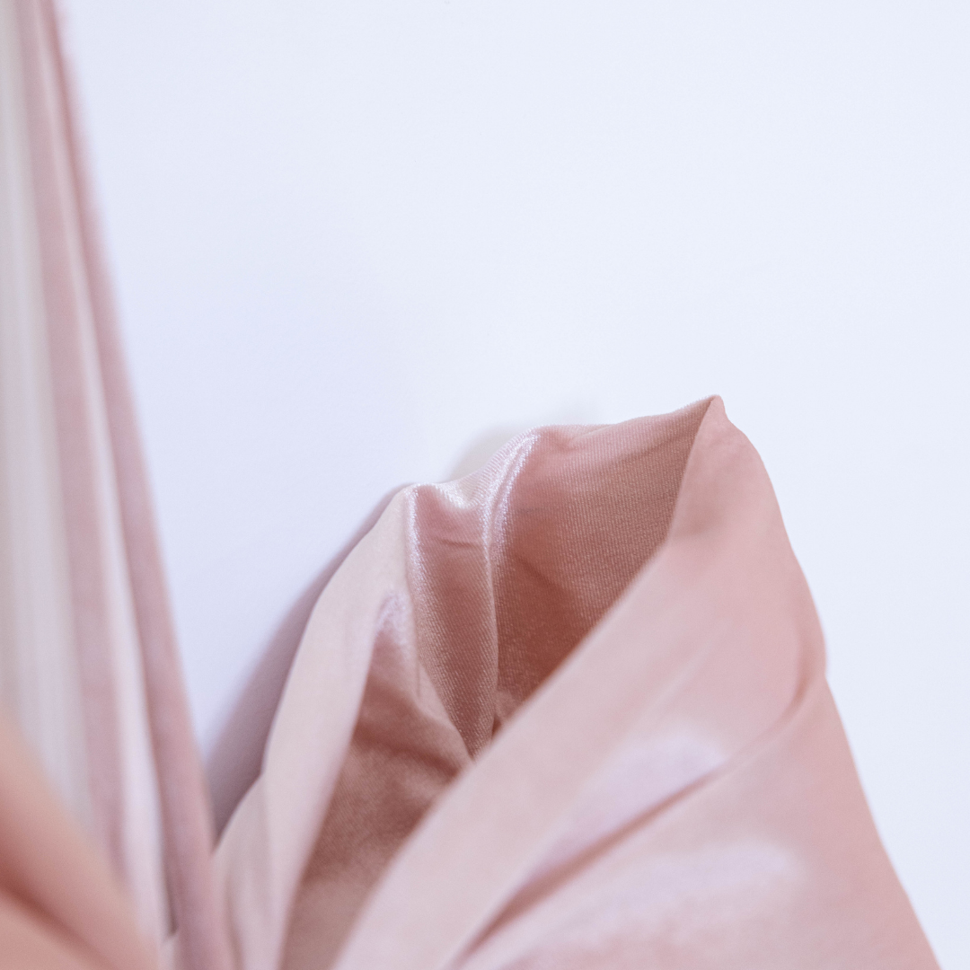Oversized Light Pink Velvet Bow By Luxe B Co. 