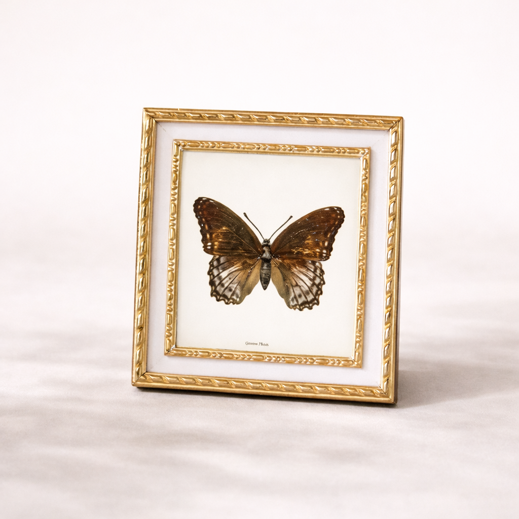 Pink & Gold Square Photo Frame | By Luxe B Co. 