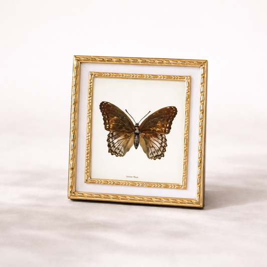 Pink & Gold Square Photo Frame | By Luxe B Co. 
