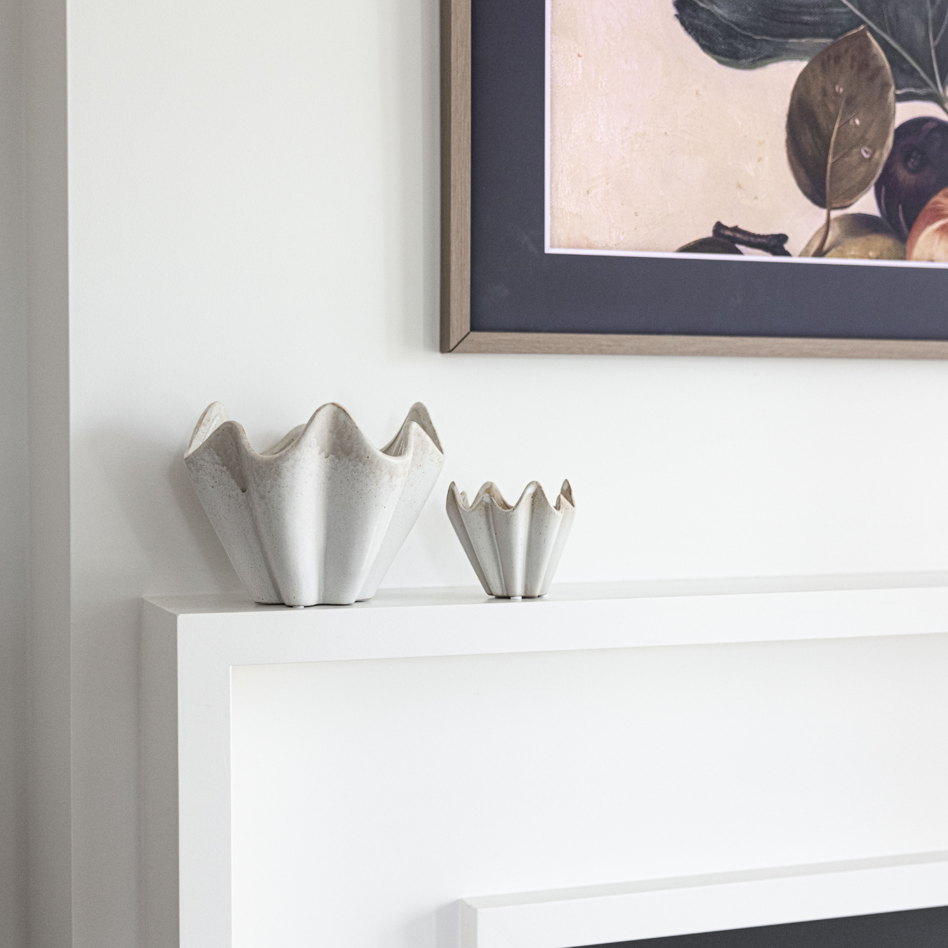 Pleated Stoneware Bowl | By Luxe B Co.